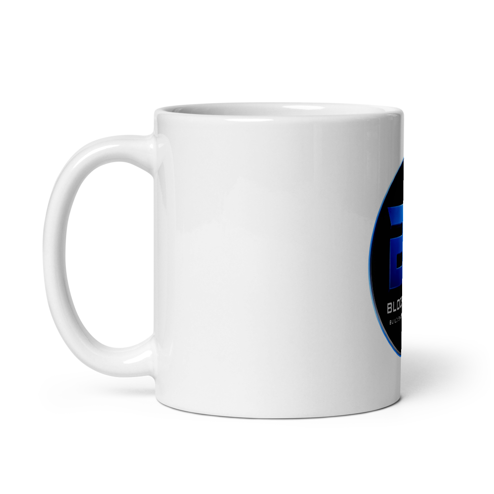 BlockMob AI 11 oz White Glossy Mug — view 2