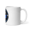 BlockMob Fitness 11 oz White Glossy Mug — view 1